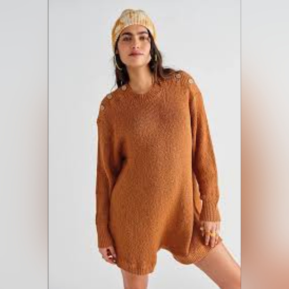 Free People Beach Forever Sweater Romper